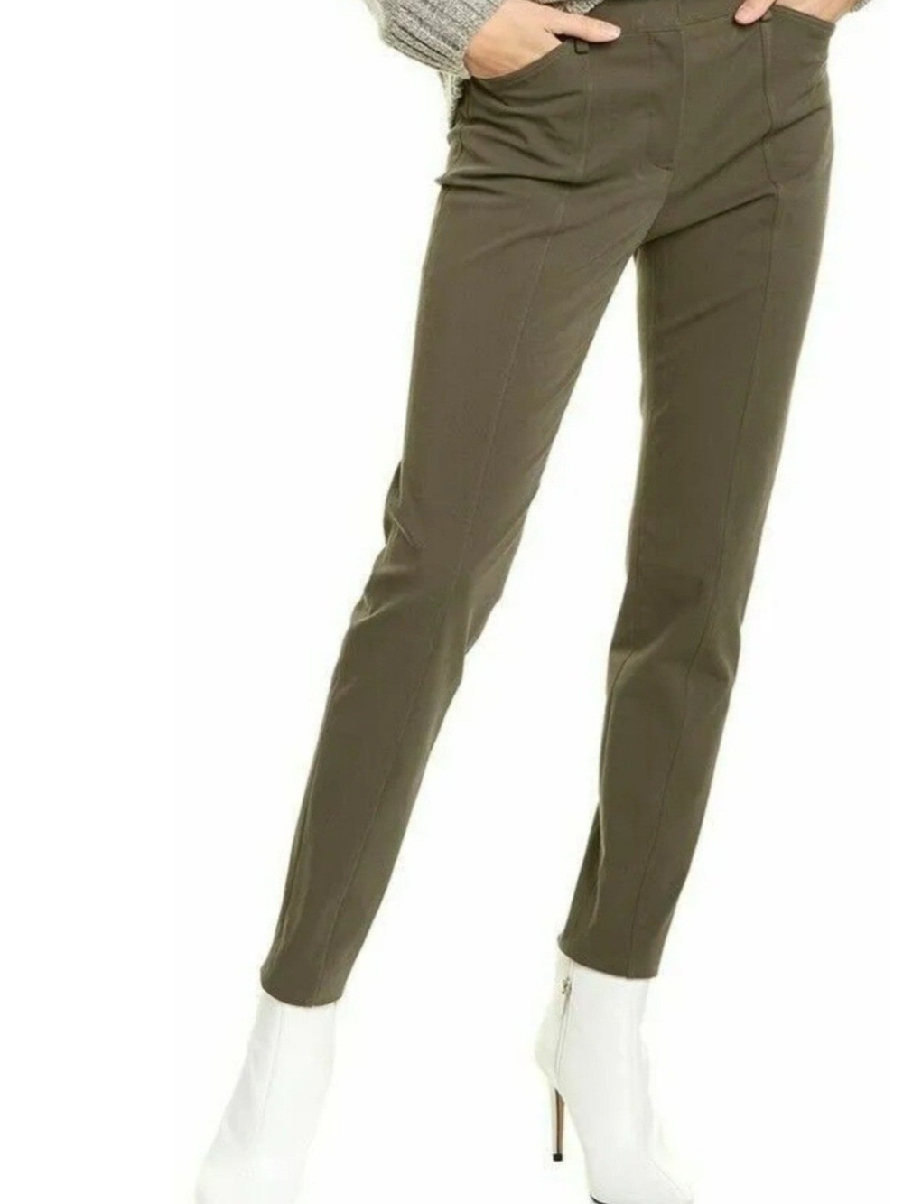 Theory Seamed Trouser in Bi-Stretch Cotton Twill